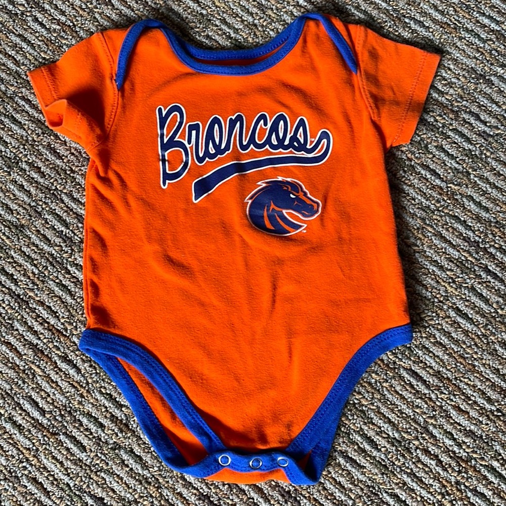18 month Broncos onesies